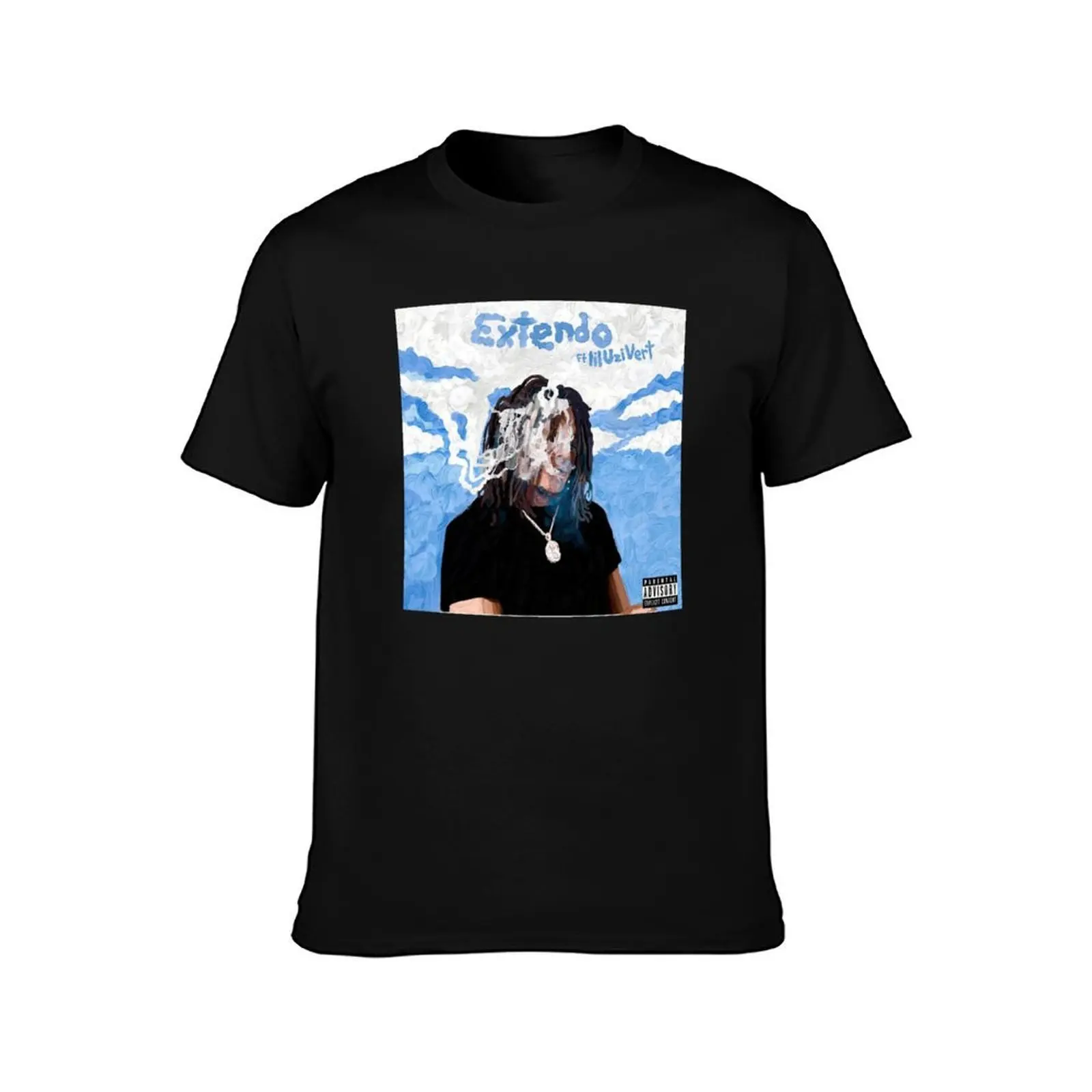 young nudy-extendo T-Shirt Summer Casual Cotton Tee Oversized Streetwear Tops Vintage Graphic Print Loose Fit Short Sleeve