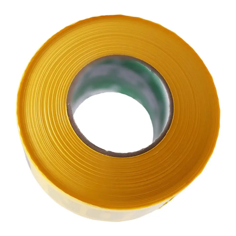 AWAH Premium Yellow For Maximum Readability, Bright Yellow W/Bold Black Text, Width 7.5Cm X 300 Wide Caution Tape, Strongest Tap