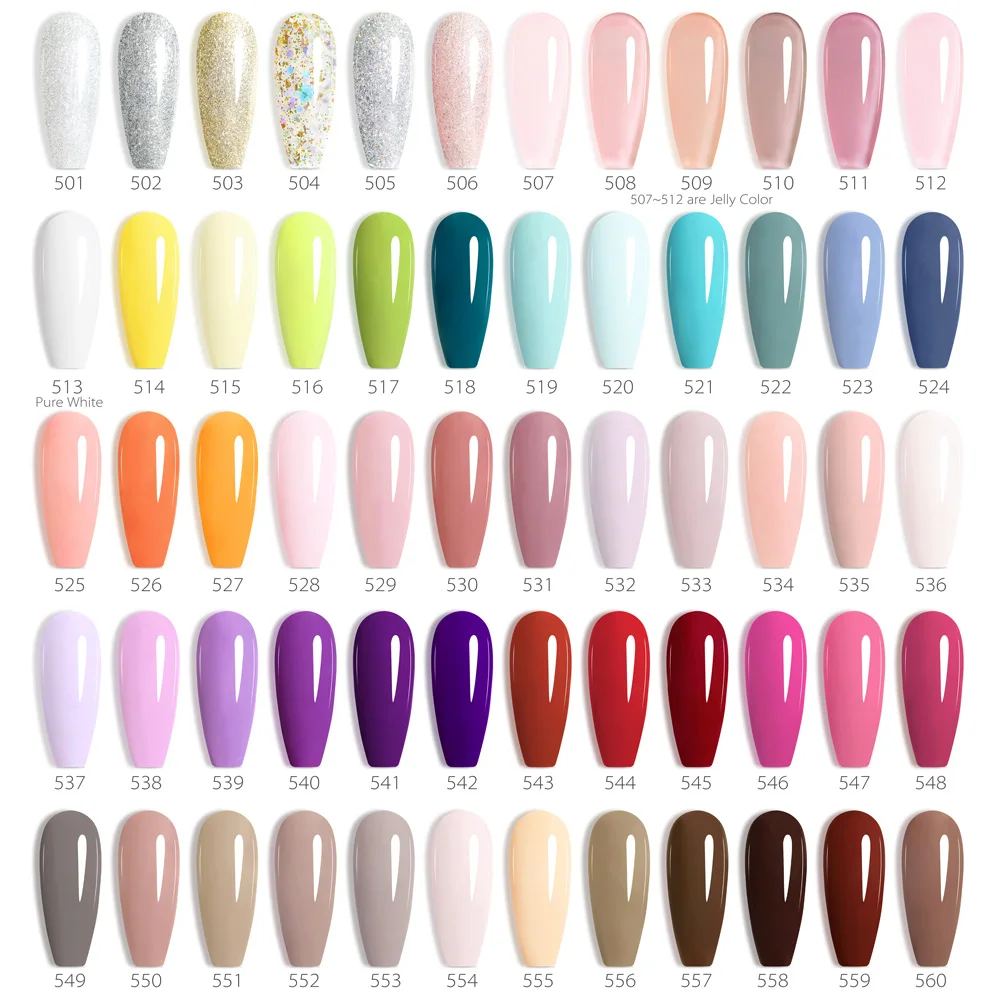 Venalisa 7,5ml HEMA-freier Nude Pink Nagelgel-Lack UV LED Maniküre Jelly Gel Nagellack zum Ablösen für perfektes Nagelfinish – Detail 5