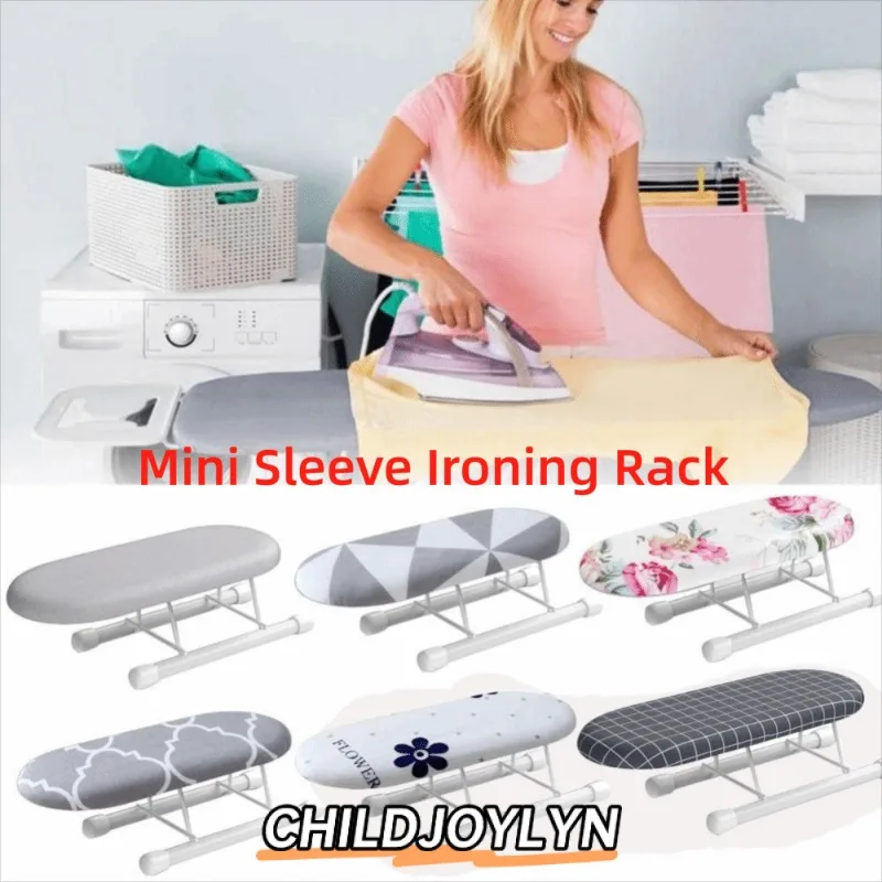Mini Ironing Board For Sleeve Cuff Collar Shoulder Small Portable Folding Removable Cover