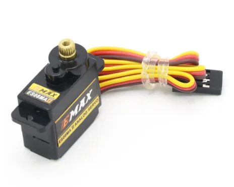 EMAX ES08MA II Mini Metal Gear Analog Servo 12g/ 2.0kg/ 0.12 Sec Mg90S 23x11.5x24mm For RC Plane FPV Drone Racing RC Accessorie