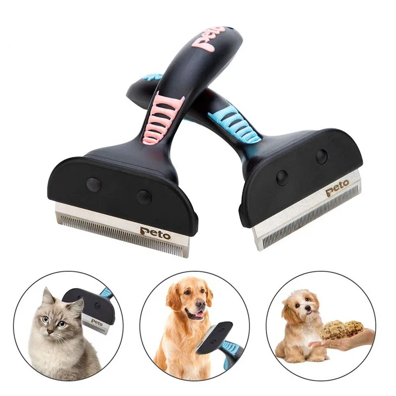 Pet Dog Hair Brush Cat Hair Brush Dog Special Comb Cat Long Hair Trimmer Pet Beauty Tools Dog Supplies