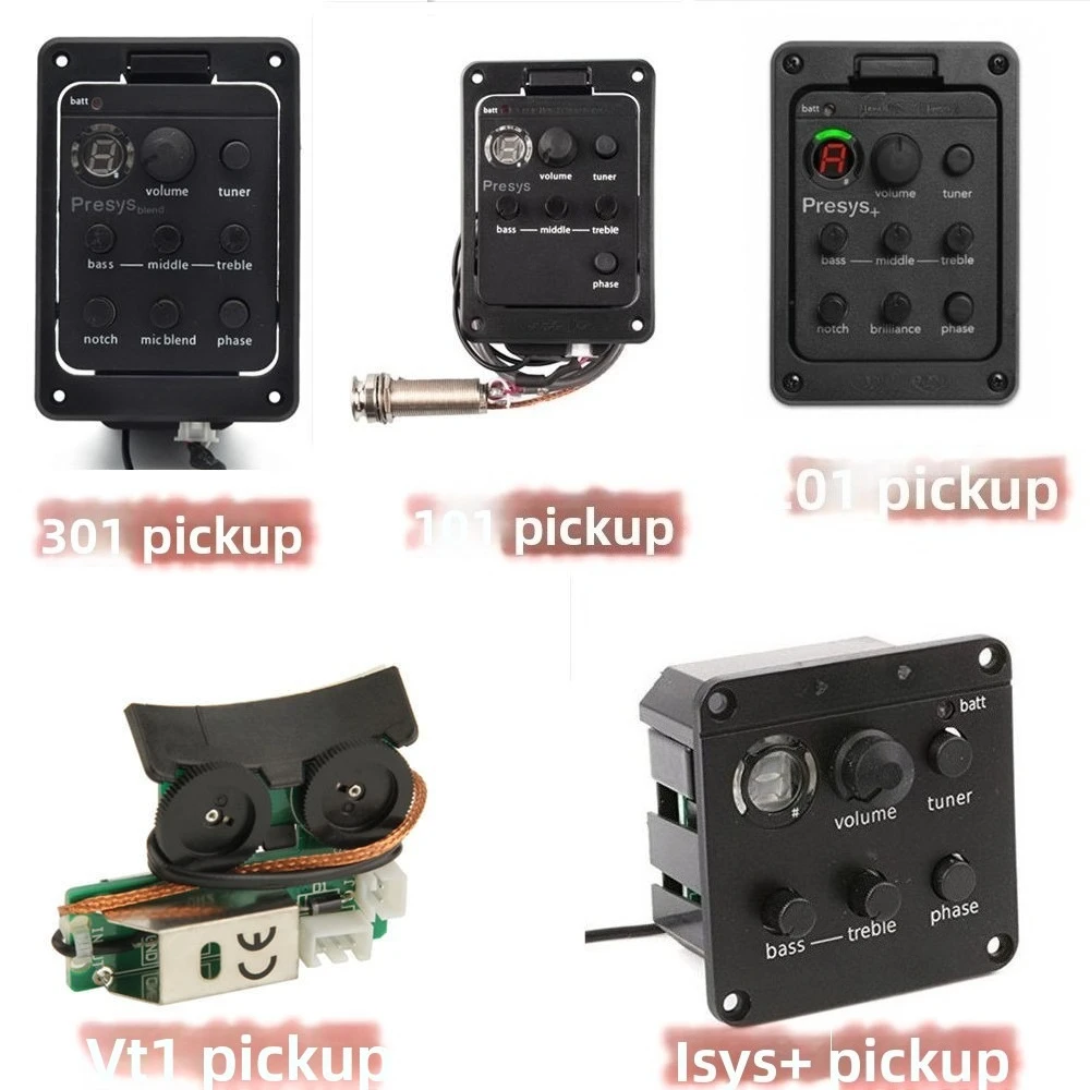 

Домашний рыбак 301 ISYS + 101 201 VT1 звукосниматель для народной акустической гитары, электрическая коробка, звукосниматель EQ