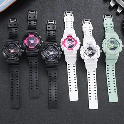 Relojes deportivos de moda para hombres y mujeres, reloj Digital impermeable, despertador luminoso, reloj de pulsera electrónico para niños