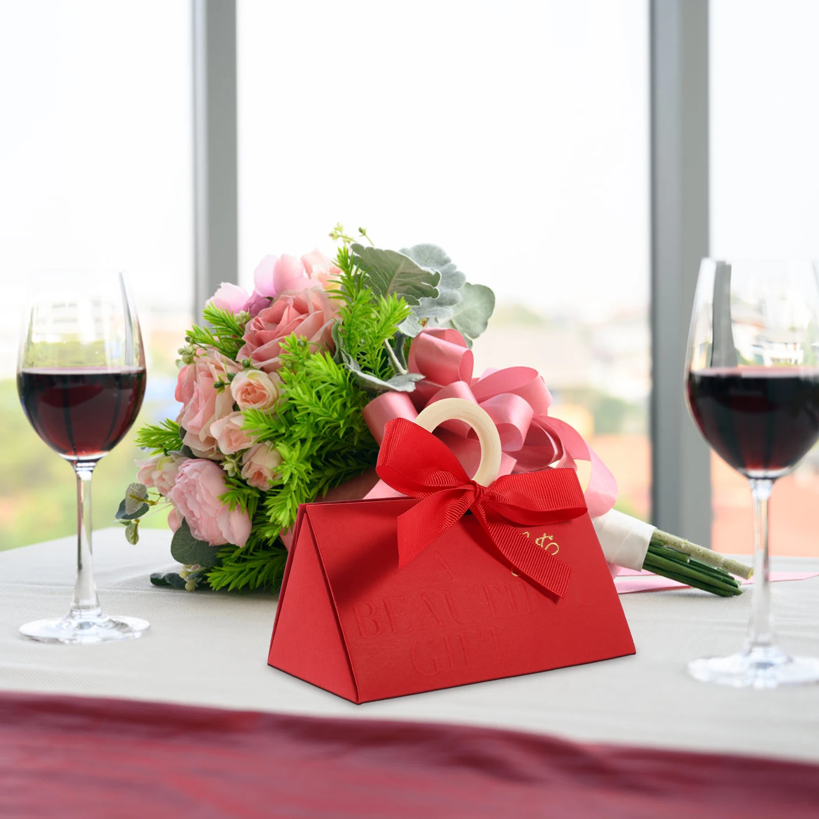 

20pcs Wedding Candy Party Favor Box Bulk Gift Packaging Boxes Valentine'S Day Baby Shower Birthday Snack Treats Container Favor