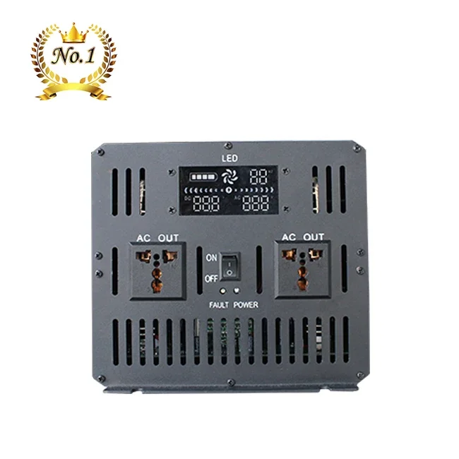 Inverter solare Off-grid 12V 24V 48V 4000W 5000W 6000W 12000W onda sinusoidale pura da cc a ca