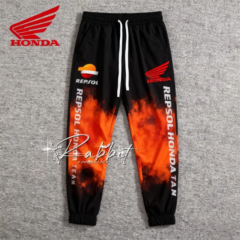 

2025/26 New Honda Racing Team Retro Cycling MOTO Racing Off road Pants Men's Casual Sports Motorcycle Pants Bicycle Cycling