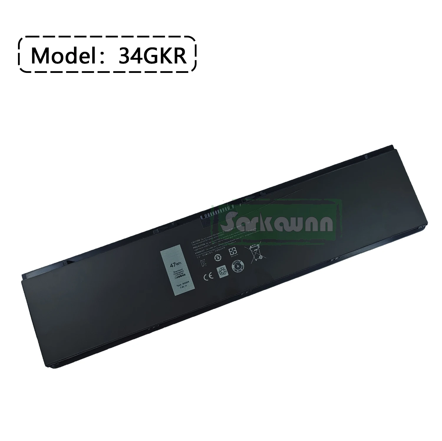 SARKAWNN 34gkr Laptop Battery dell latitude e7440  Latitude 14 7000 Series 14 7000 Series-E7440 Latitude E7440 Touch Series