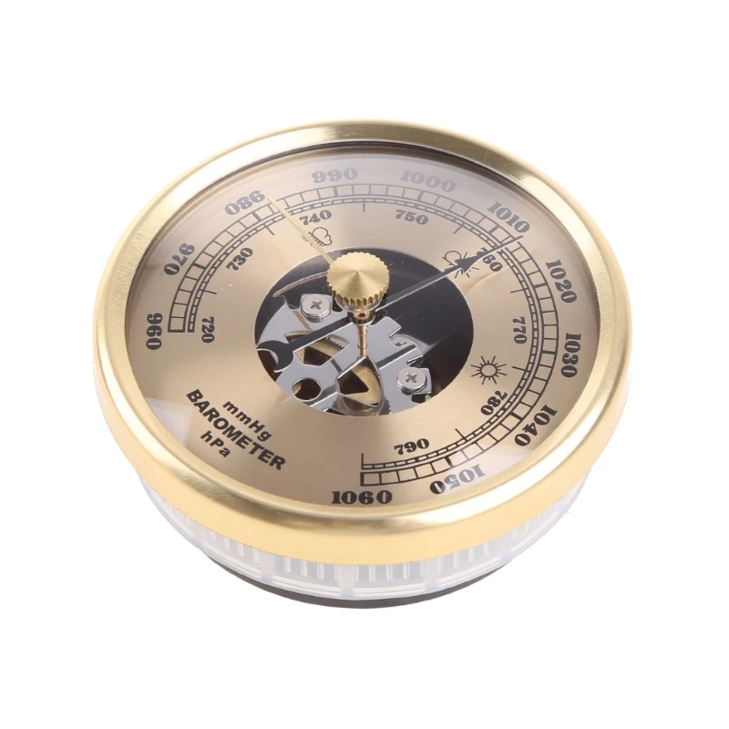 Barometer 180/130/90/70mm Wall Mounted Barometer Perspective Round Di-al Weather