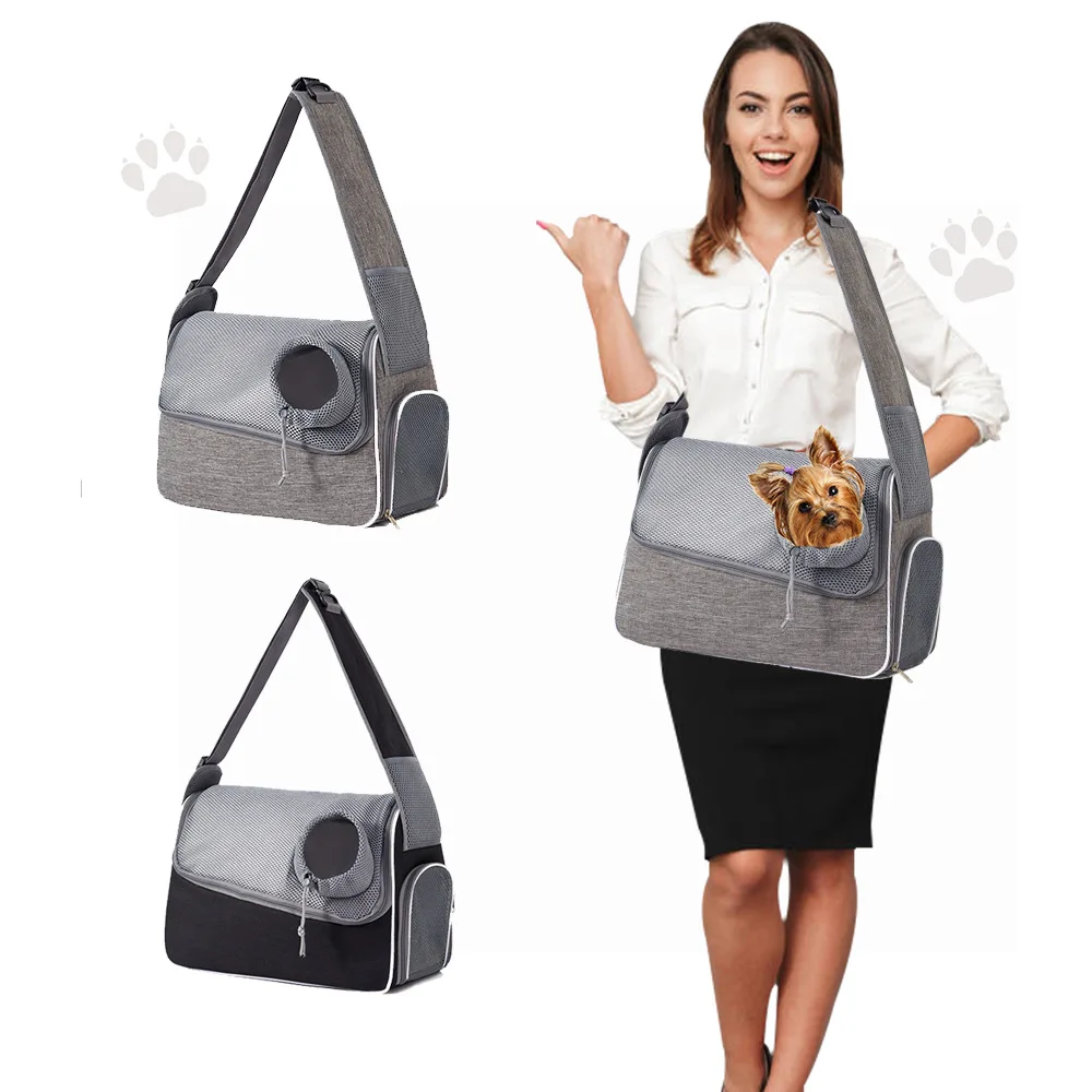 Hot Sale Out Portable Pet Bag Ultra Light Breathable Oblique Span Dog Backpack Cat Bag Plus Sling