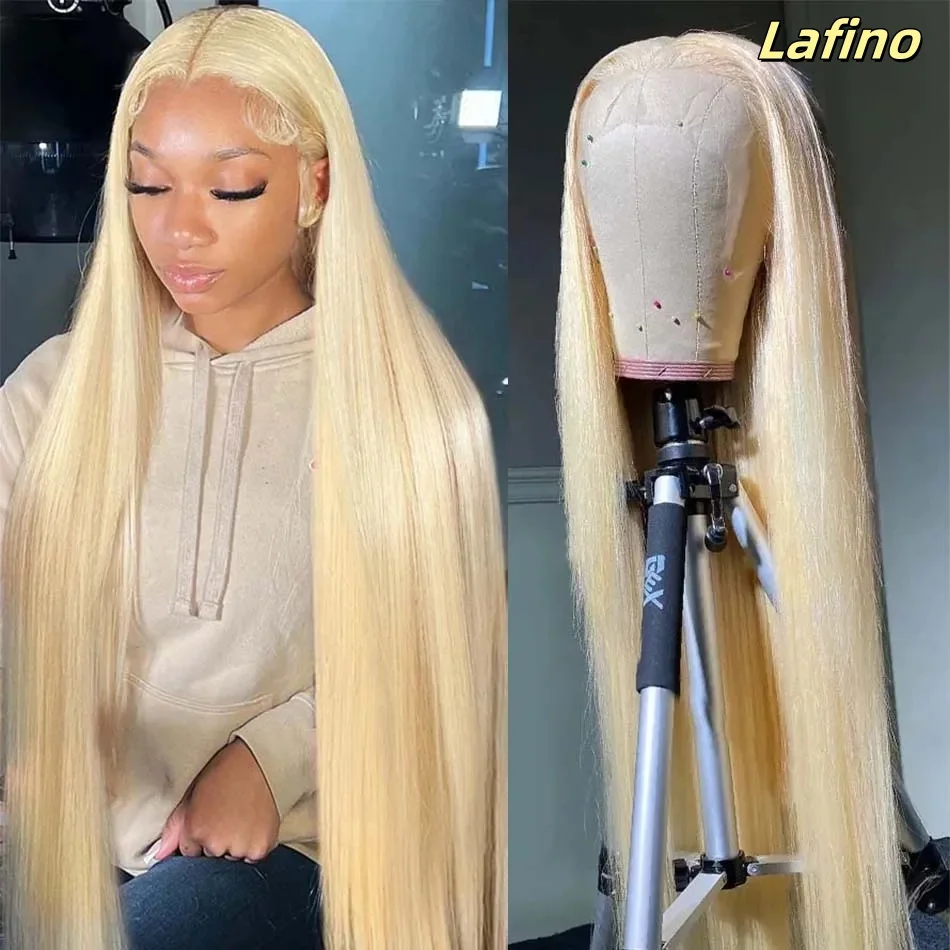 

Bone Straight Human Hair Wigs Blonde 613 Hd Lace Frontal Wig 13X6 13X4 Lace Frontal Human Hair Wig For Black Women Brazilian Wig