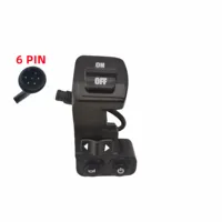 Original 5PIN&6PIN Headlight Horn Switch for KUGOO KIRIN G2 Pro/MAX Electric Scooter, Turn Signal Switch Button Parts