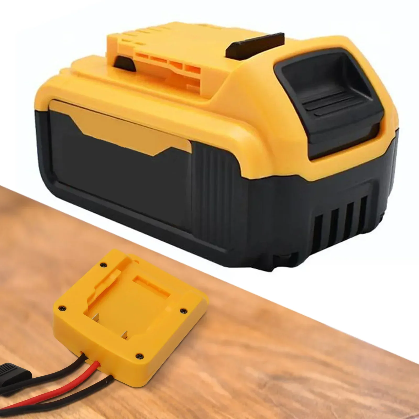 

Инновационное решение для адаптации аккумуляторов для серии Dewalt 20V с функциями безопасности, включая систему предохранителей.