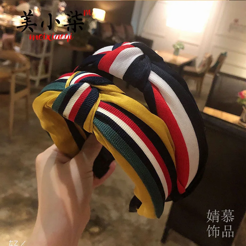 

Hair clip, anti slip headband, Korean version, versatile for students, Korean version, women's headband, bow, retro, and bangs