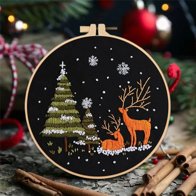 AWAH Kar Manzarası Nakış Noel - Embroidery Room incelemesi ve fiyatı