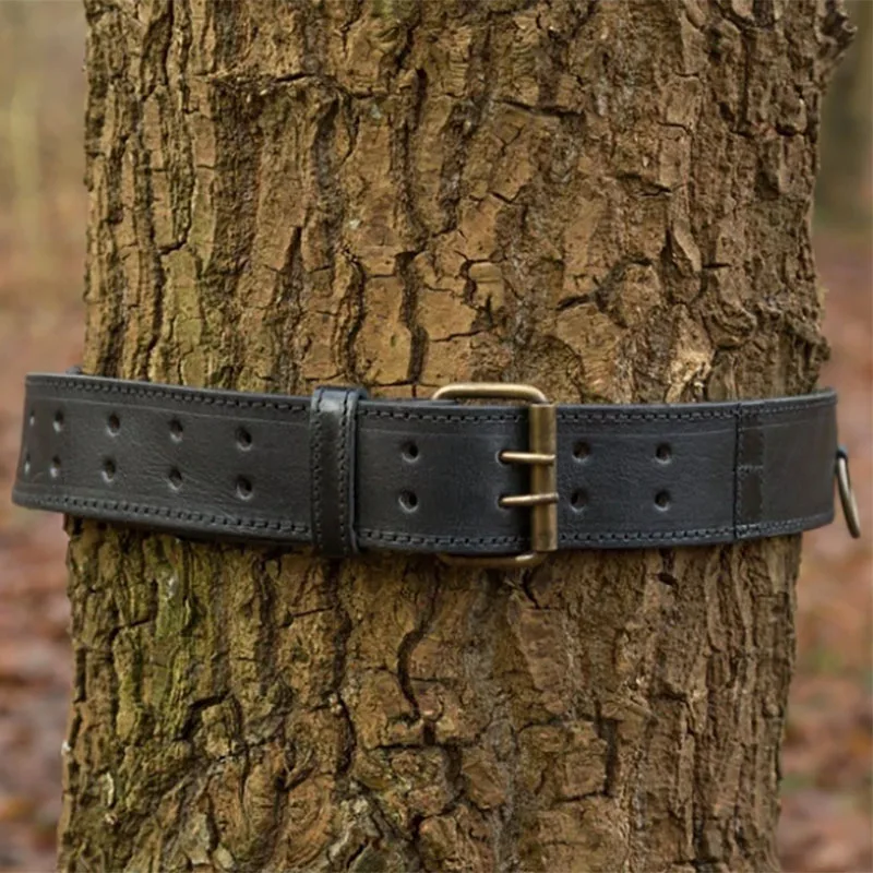 เข็มขัดหนังสไตล์สตีมพังก์ยุคกลาง ทำมือ สำหรับคอสเพลย์นักรบไวกิ้ง อัศวิน พร้อมหัวเข็มขัดแบบเซลติก สำหรับผู้ชาย