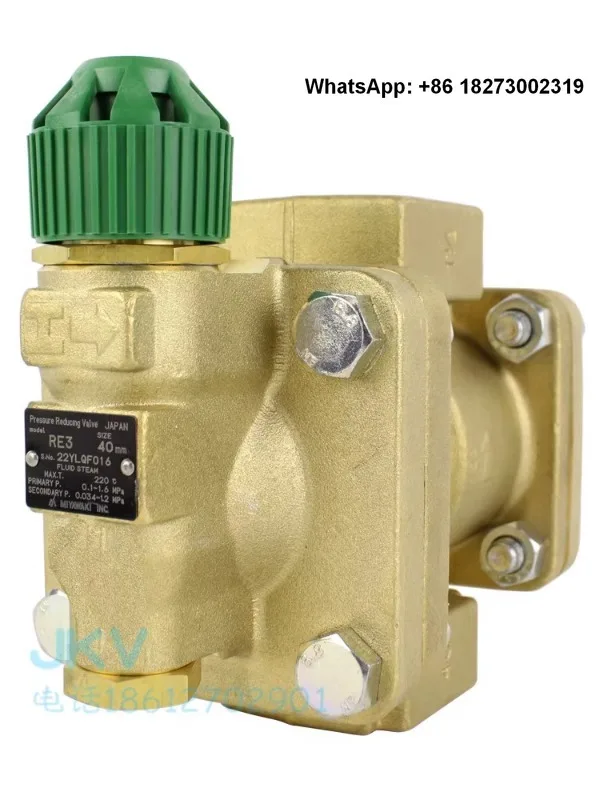 MIYAWAKI steam pressure reducing valve RE3 thread pressure regulating and stabilizing valve DN40