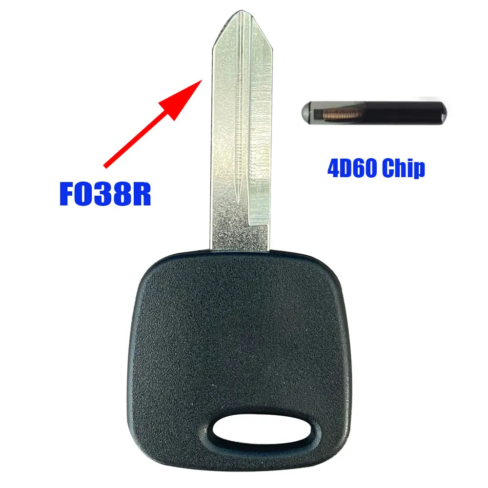 For Ford Focus Escape Mercury Key Case Fob Transponder Chip Key Shell Blank Car Key FO38 Blade Case