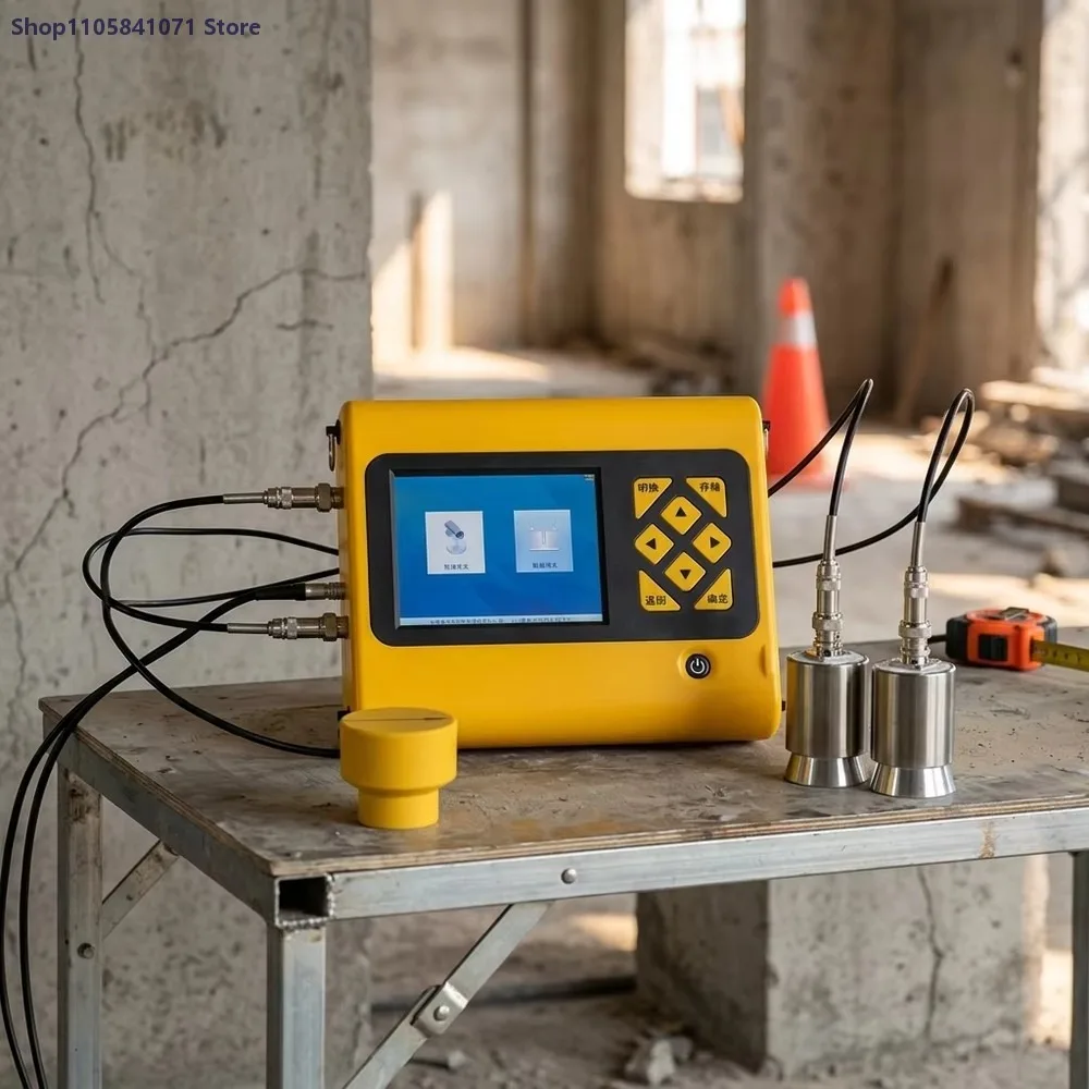 Non-Destructive Concrete Crack Width Depth Detector Tester Portable Concrete Defect Analysis Device