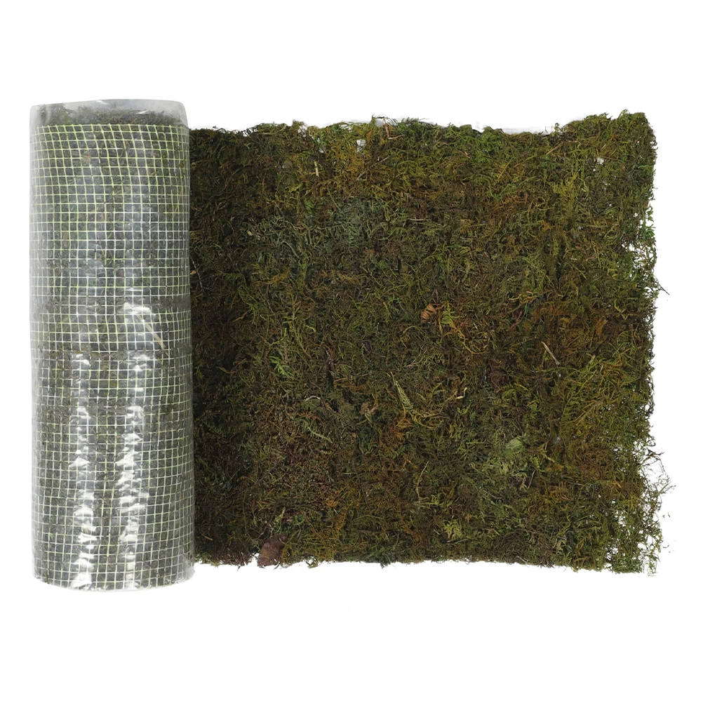 

Artificial Moss 30cmx120cm Realistic Lawn Decor Mini Garden Scene Fake Moss Pad Water Heat Resistant Cold Resistant Easy