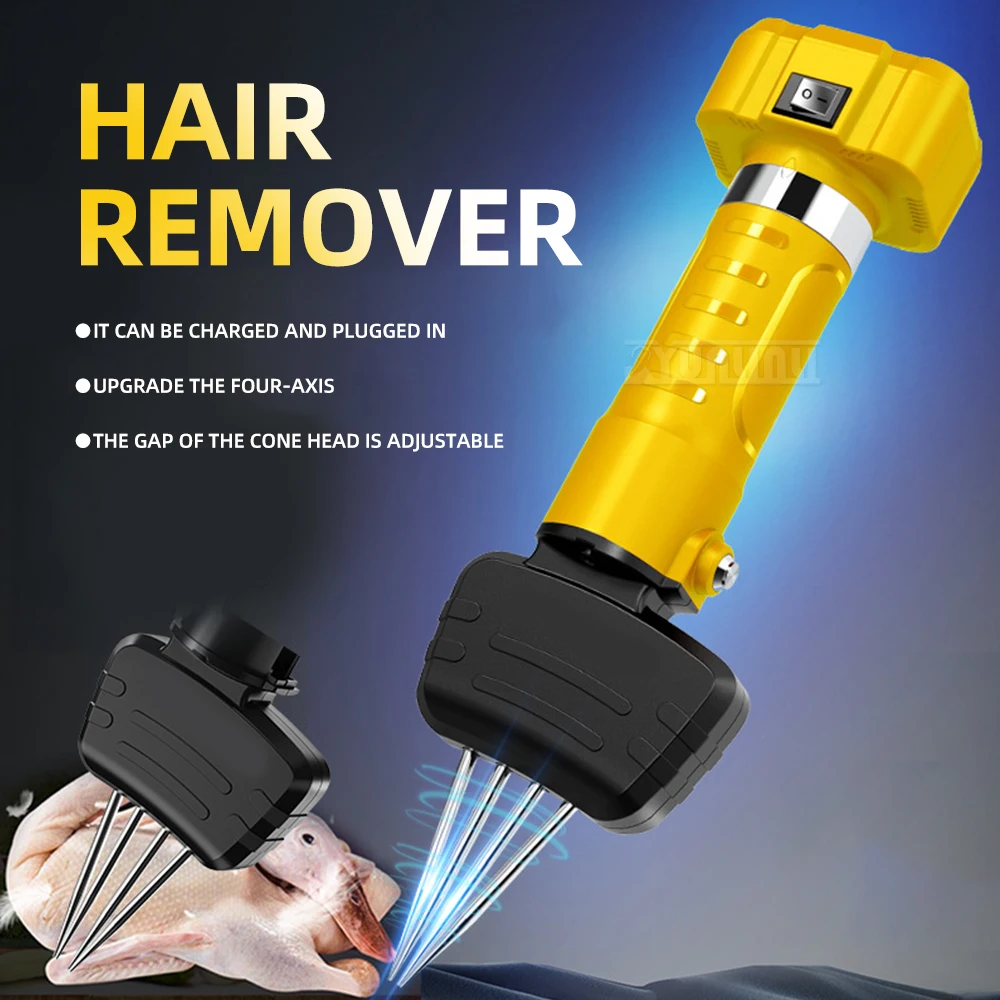 Automatic Hair Removal Tool Fully Automatic Chicken Duck Goose Cutter Poultry Trimmer Charging & Plug-In