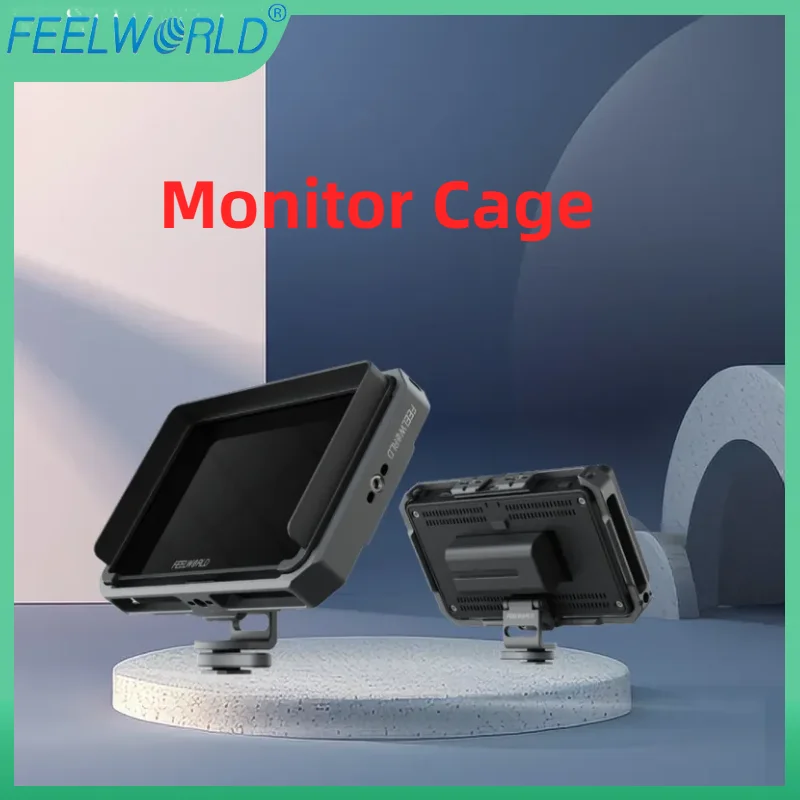 FEELWORLD F6PLUS/F6PLUSX Professional Digital Cine Cameras Monitor Cage Aluminum Alloy Bracket Protective Case