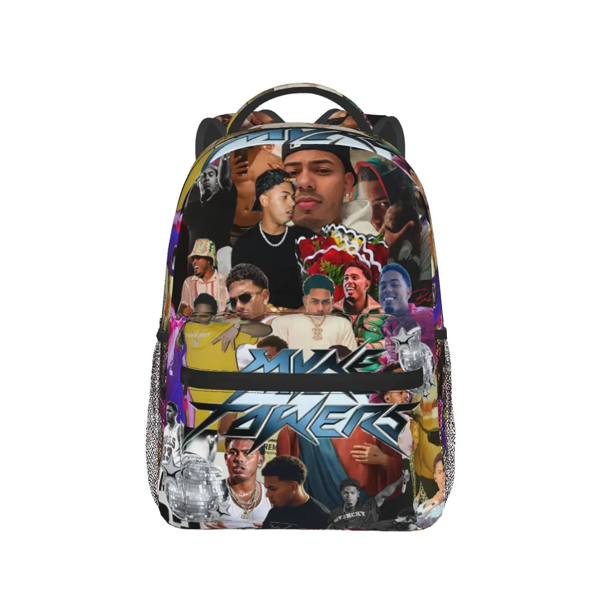 Rapper Myke Towers Europe Tour Backpack Hot Sale Daypack Large Capacity Boys Girls BookBag School Bag Shoulder Bag for Men Women