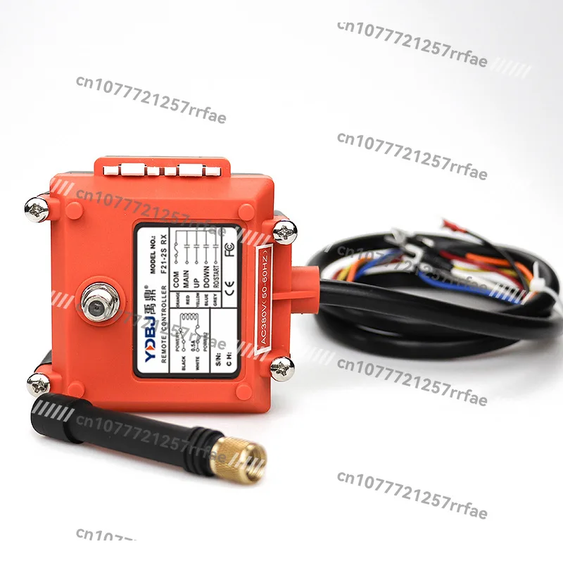 Remote Control F21-2S Single Speed Winch Sandblasting Machine Micro Hoist 2 Point Driving Industrial Remote Control