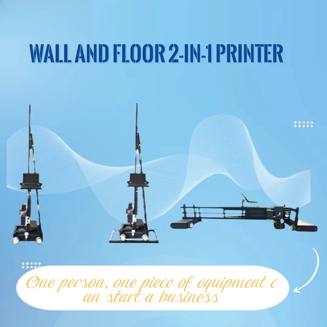 HD Resolution Vertical Automatic Airbrush Wall Art Spray Machine Inkjet Printer for Wall Decoration Coloring Robot
