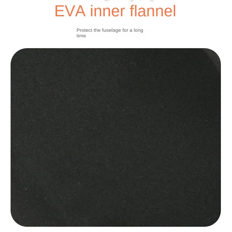 B04B-For Beats Pill 2024 Speaker EVA Zipper Storage Hard Case Speaker Hard Shell Case EVA Protective Case Black