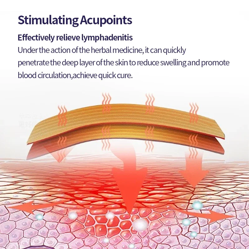 لاصق عشبي لمفاوي التخلص من السموم ، علاج التخلص من السموم اللمفاوي ، علاج للإبطين والرقبة والثدي ، مضاد للتصريف ، دواء تركيبة