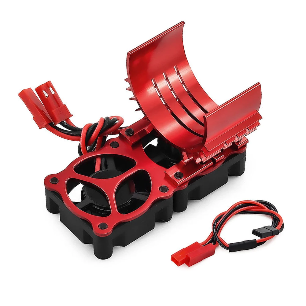 

Motor Dual Cooling Fans Heatsink 380 540 550 3650 3660 Radiator 36mm RC Car9828