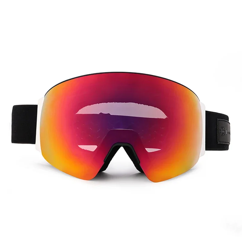 Custom ski goggles anti-fog magnetic lens for snowboard snowmoblie snowshoeing