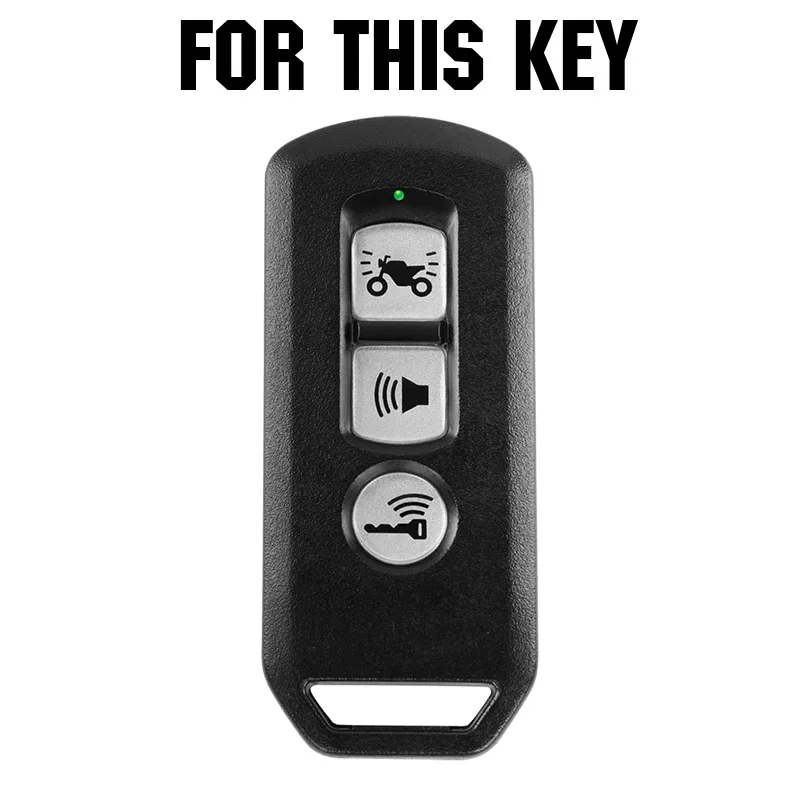 3 Button Silicone Remote Key Case For Honda PCX SH 125 150 2016 2017 2018 Motorcycle Scooter Smart Key Keyring Cover Protector