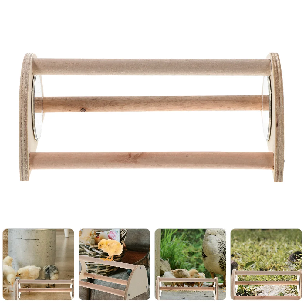 

Chicken Brooder Stand Wooden Perch Roosting Bars Indoor Outdoor Use Chick Roosting Bar Chicken Coop Accessories