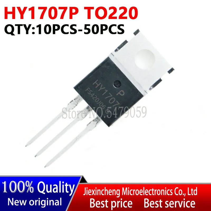 10PCS-50PCS HY1707P HY1707 transistor TO220 70V 80A TO-220 New original MOSFET N-CH 