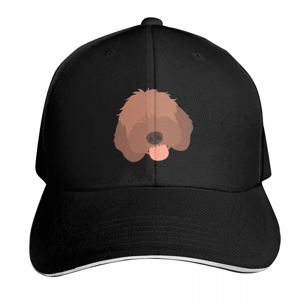 Love Chocolate Brown White Cockapoo Cavapoo Cavoodle Baseball Cap Men Women Casual Summer Sport Sun Cap