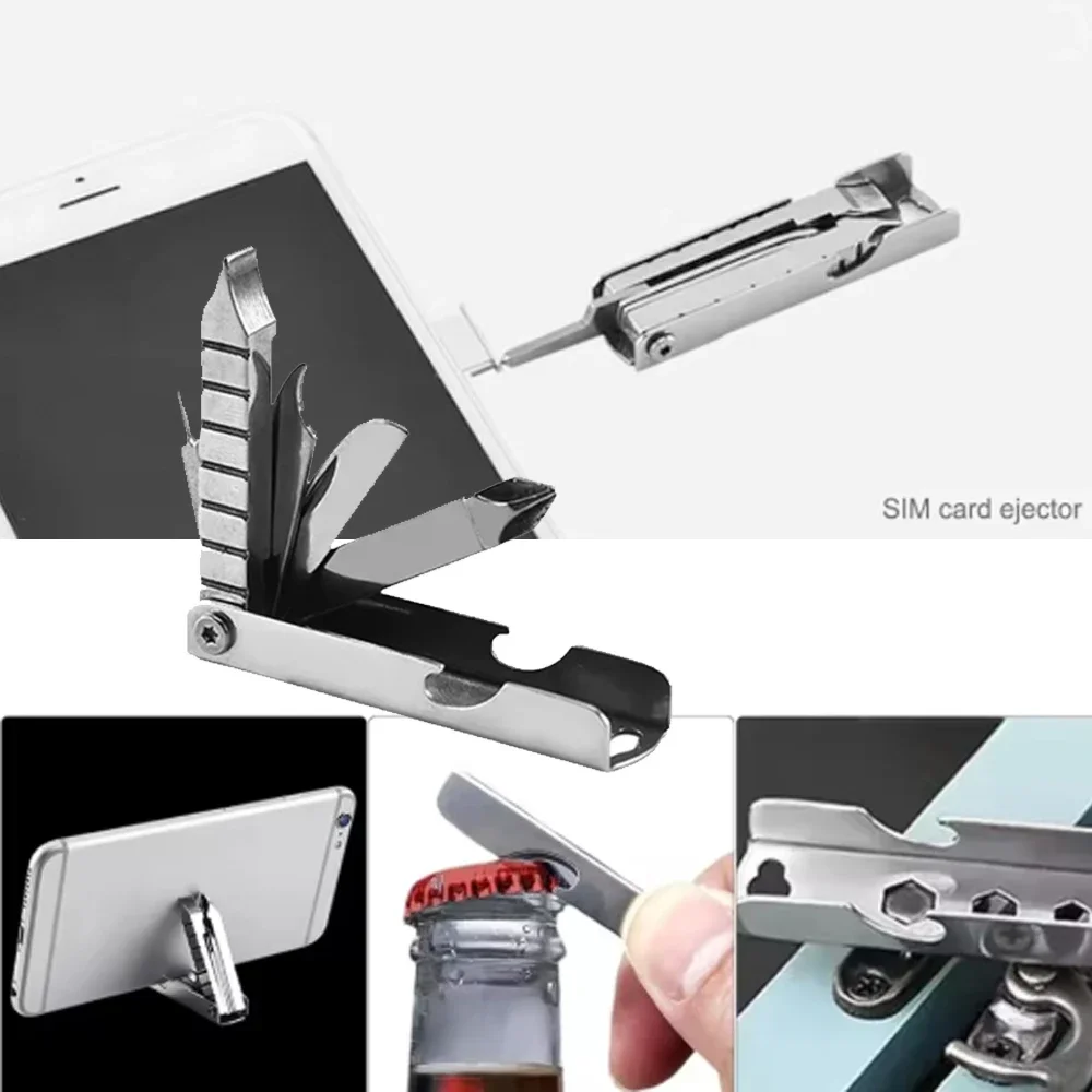 Portable Repair Multi-Function Tools Emergency Bottle Opener