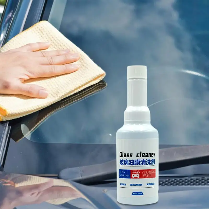 Car Windshield Oil Film Remover Wiper Fluid Glass Cleaner Glass Oil Film Cleaner Windshield Cleaner Car Detailing Supplies For