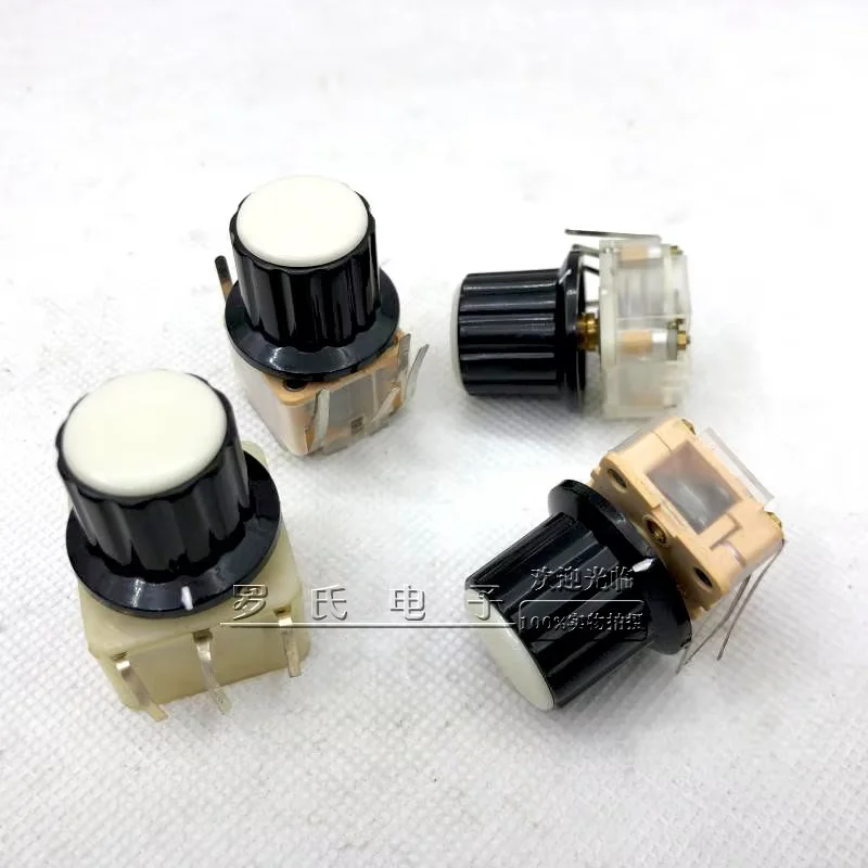 Film variable capacitor matching extension rod installation knob ore machine electronic tube radio DIY teaching system