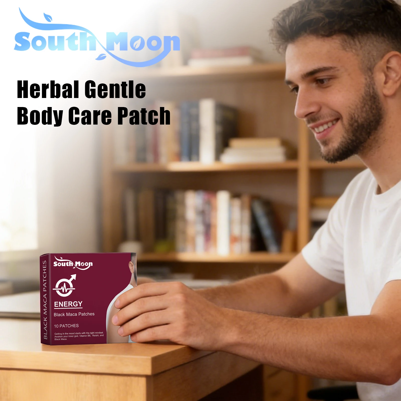 رقعة العناية بالجسم من ساوث مون تخفف التعب وتحسين الصحة وتعزز مقاومة الجسم والمناعة رقع العناية العلمية بالبشرة