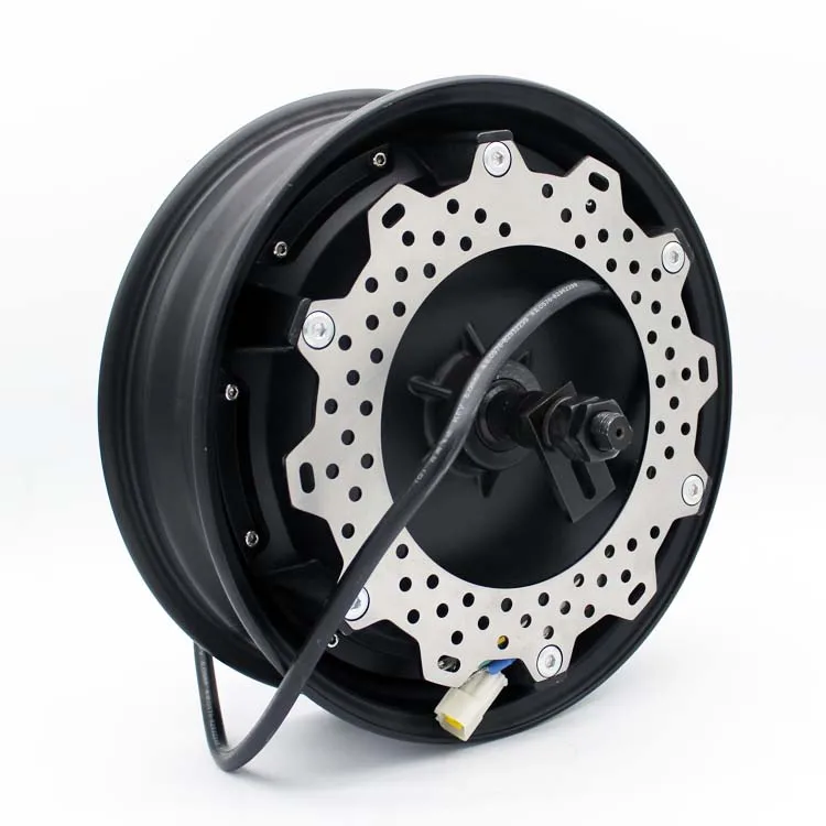 

Electric Disc Brake Hub Motor 60V 72V 12 Inch 3000W DC Brushless Wheel Motor for Electric Motorcycle