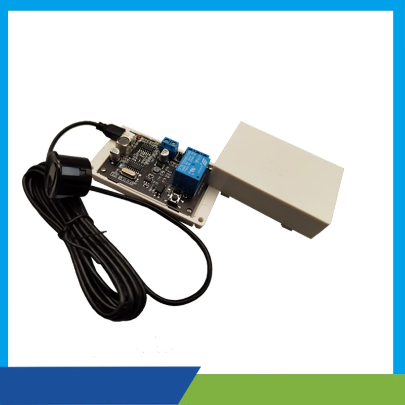 Long Distance Waterproof Ultrasonic Ranging Sensor LED Display Panel Relay Output 12V Arduino Sports Human Body Module