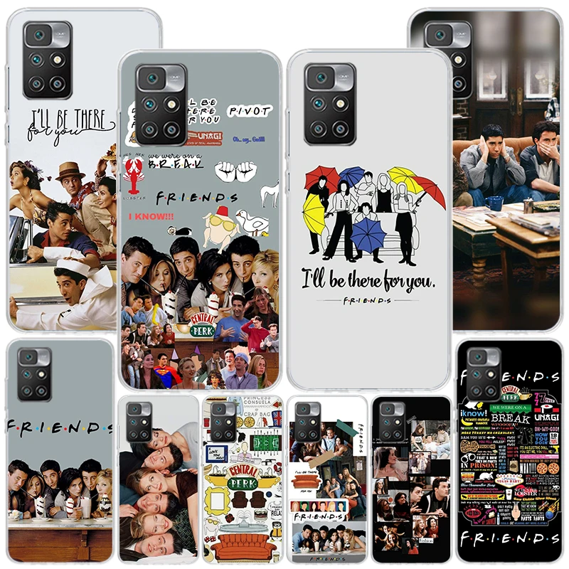 Friends Tv Show Funny Family Phone Case For Xiaomi Redmi 12 12C 10 10C 10A 9 9A 9C 9T 8 8A 7 7A 6 Pro 6A K70 K60 K40 K20 S2 Prin