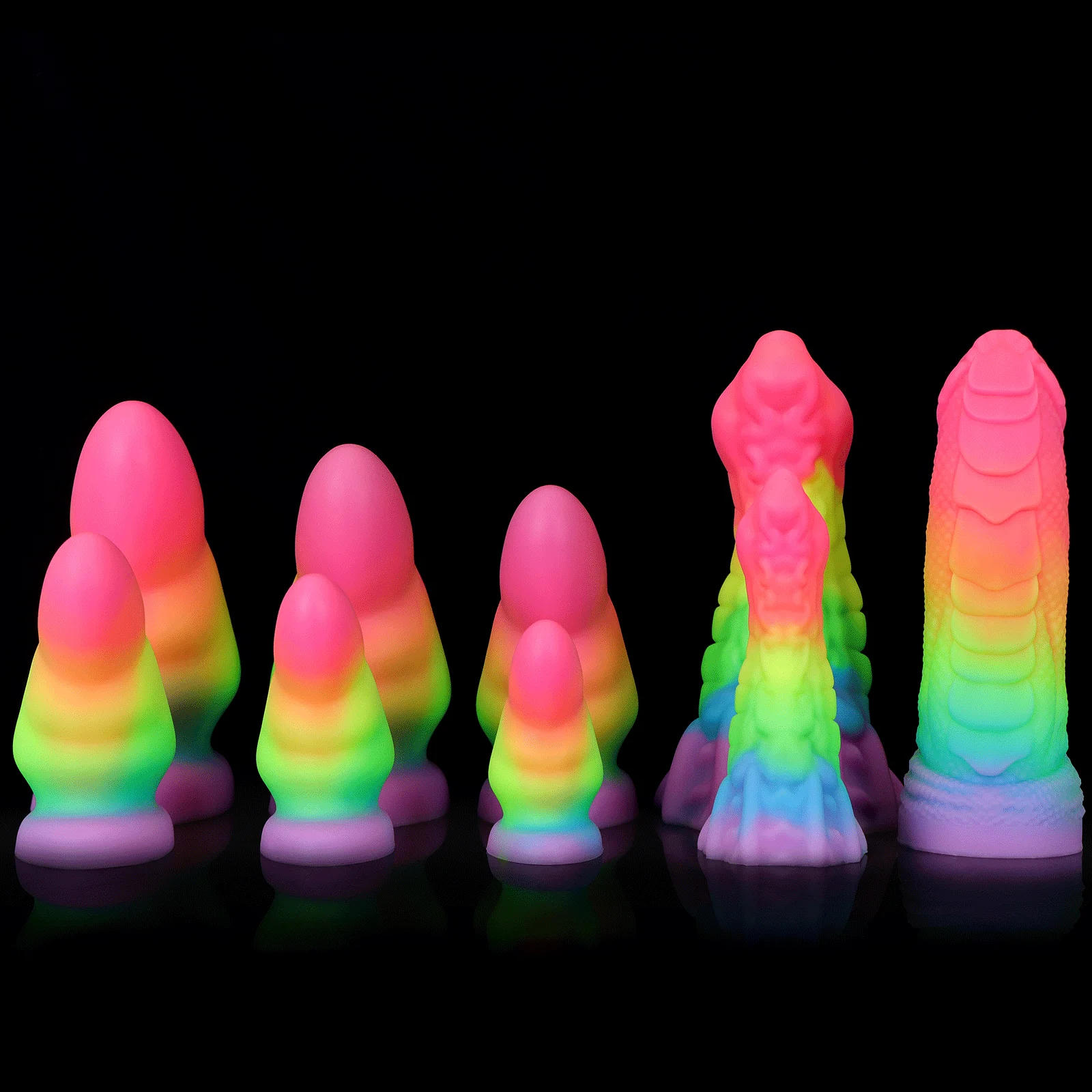 3 Style Luminous Plug Anal Butt Plug Gay Sex Toys Color Sexy Toys Femme Dildo Anal Buttplug Dilatador Anal Analsex Toy Butplug