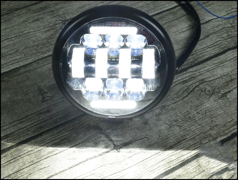 12V 5.75 Inch Retro Motorcycle 883 GV300S Refitting General Led Super Bright Headlight Turn Indicator