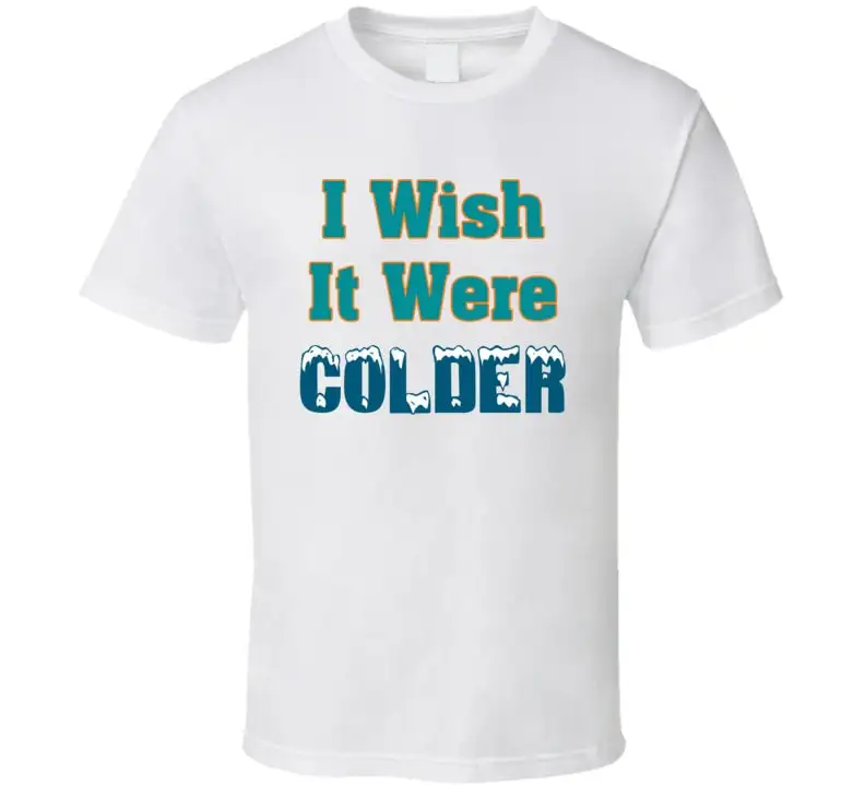 

Футболка I Wish It Were Colder Miami Mike Mcdaniel