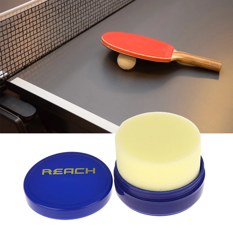 

Cleaning Sponge Strong Stain Removal Ability Ping Pong Racket Sponge Cleaner Boxed Sponge Cleaner For Table Tennis Racket Care