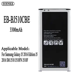 Batería de EB-BJ510CBC para Samsung Galaxy J5 edición 2016, J5 2016, SM, J510, J510FN, J510F, capacidad para teléfono