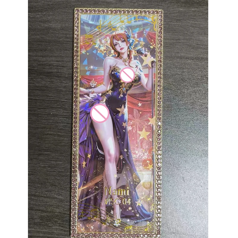Anime Een Stuk Nami Hancock Uta Shirahoshi Yamato Vivi Diamanten Kaarten Collectie Kaarten Kerst Verjaardagscadeautjes Kinderspeelgoed